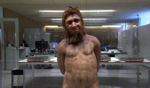 L’homme de Spy se réfugie au Préhistomuseum