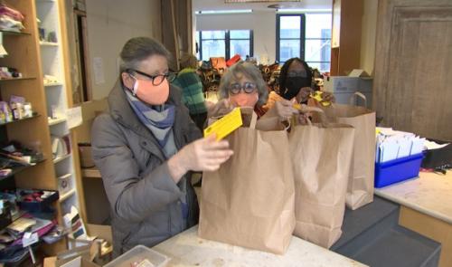 L'opération "Noël avec elles" du Soroptimist Club de Huy