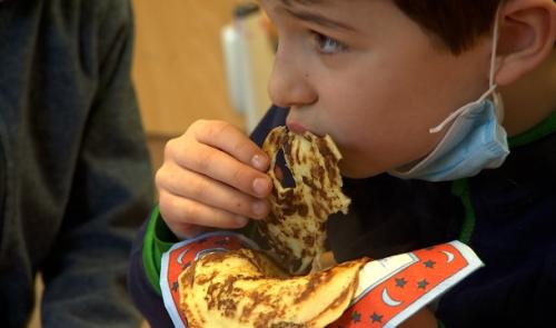 La chandeleur se fête à l'école !