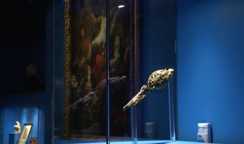 A voir: la clé-reliquaire de saint Hubert