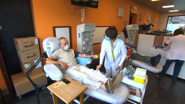 La croix-rouge recherche du plasma d'anciens malades covid