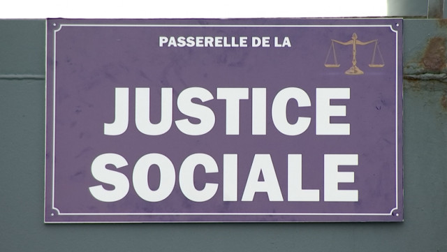 La CSC baptise la Passerelle de la Justice Sociale