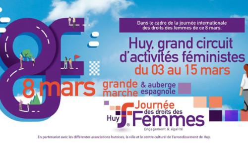 La femme au centre durant 10 jours à Huy