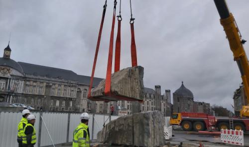 La fontaine de la place Saint-Lambert déménage