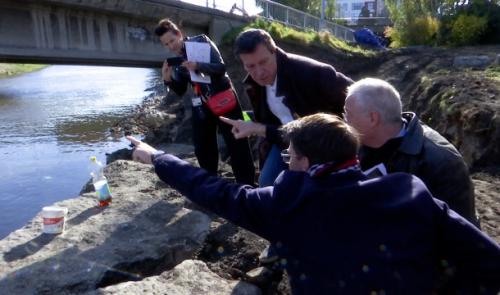 Le chantier des berges de l'Ourthe avance !