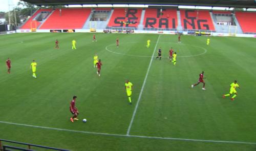 Le FC Metz joue face à la Gantoise... à Seraing !