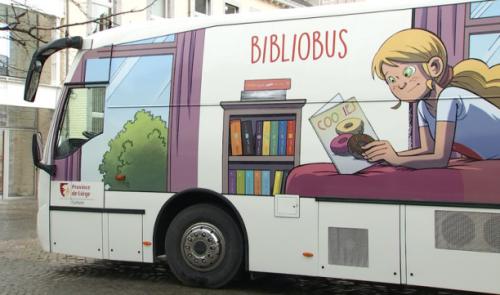 Le nouveau Bibliobus de la Province