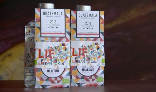 Le nouveau gin LièGin créé en collaboration avec Millésime Chocolat