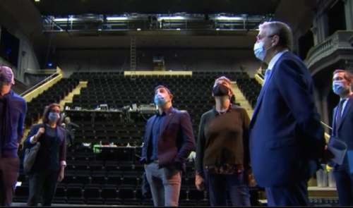 Le public de retour vers les salles de spectacle à Liège