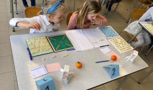 Le Scrabble : un jeu d'enfants