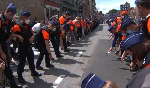 Colère des policiers liégeois contre le bashing !