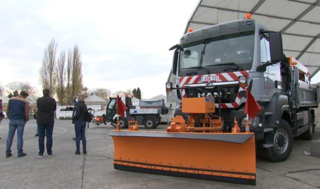 Liège: Les services d’épandage sont prêts pour l'hiver.