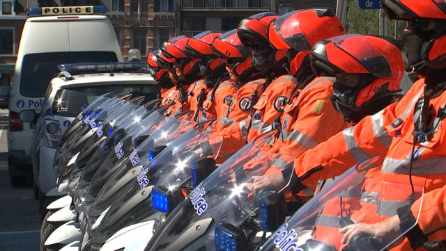 Les sirènes en hommage aux policières assassinées en 2018