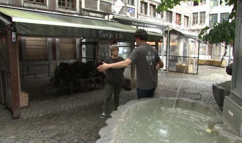 Les terrasses liégeoise s'agrandissent pour la reprise