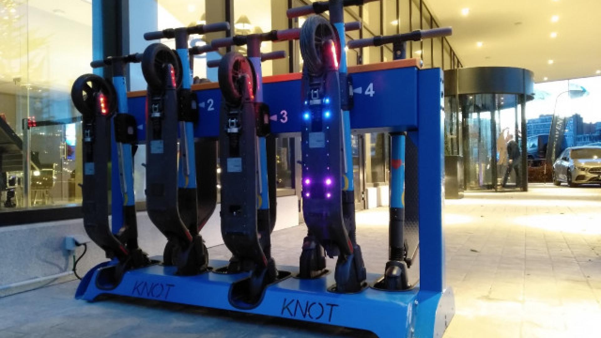 Les trottinettes électriques sur station arrivent à Liège