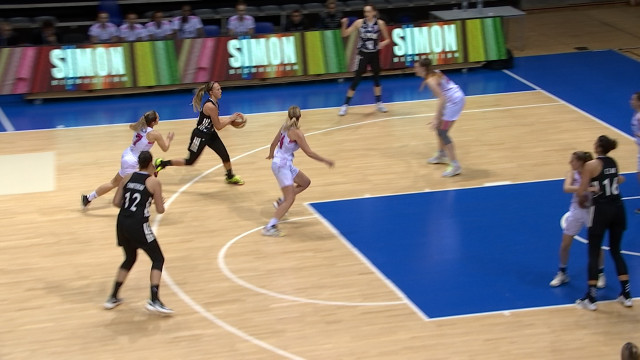 Les Liège Panthers n'ont pas fait le poids face à l'ASVEL Lyon de Julie Allemand