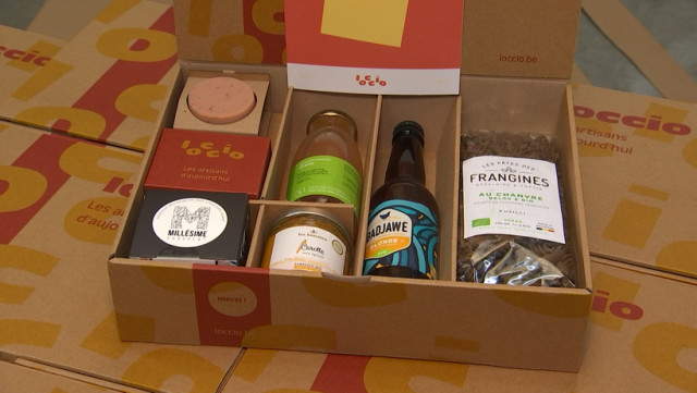 Loccio: le coffret rempli de produits liégeois et bios