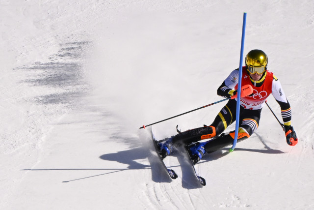 Marchant : "J'ai dû skier avec le frein à main"