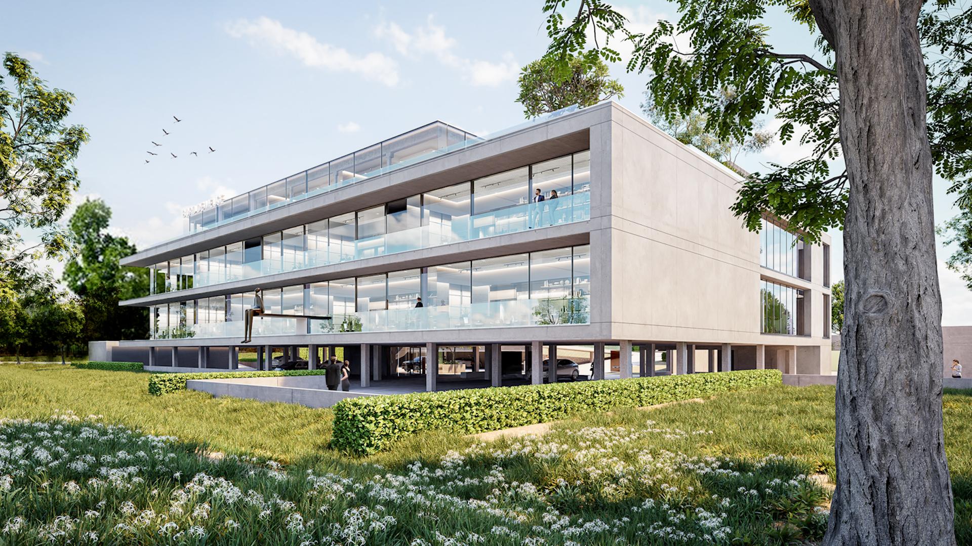 Nouveau centre d'affaires à Hermalle-sous-Argenteau