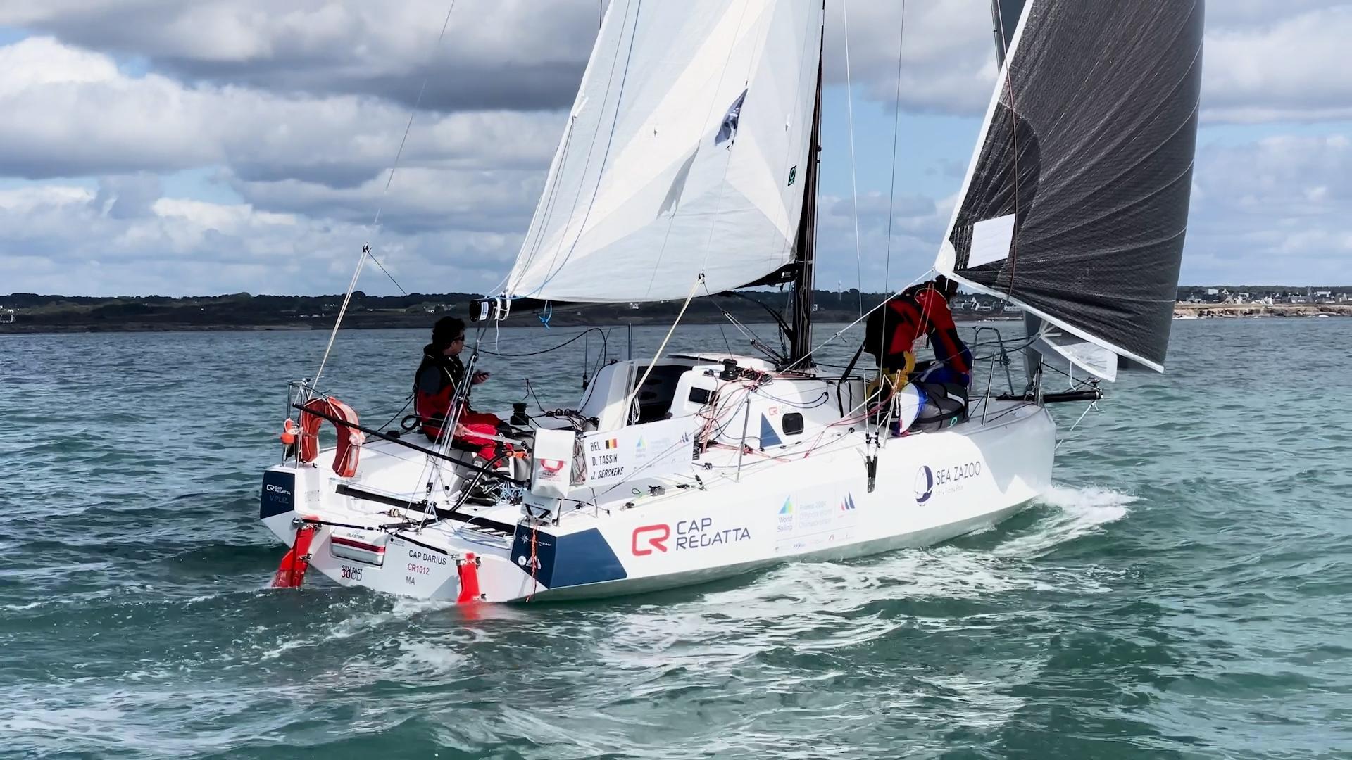Voile : grosse déception pour le Liégeois Jonas Gerckens