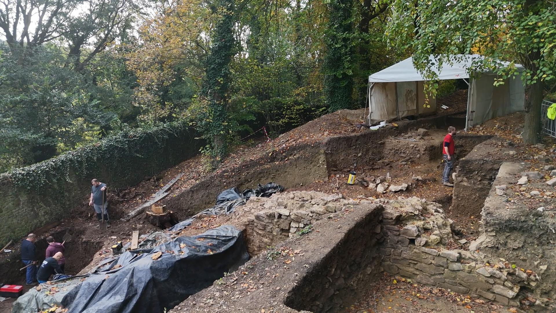 Fouilles archéologiques à Chèvremont