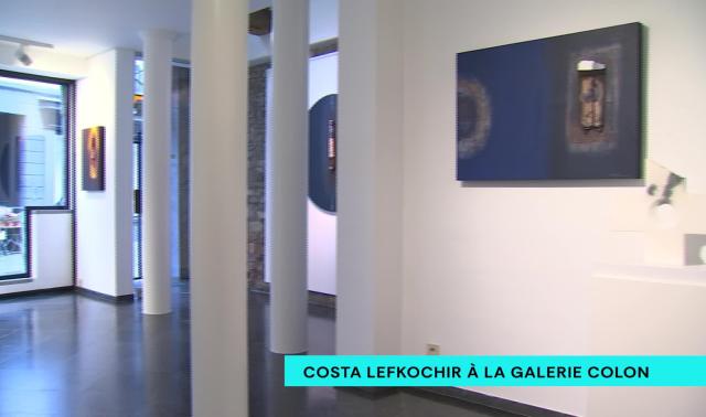 Costa Lefkochir expose ses oeuvres récentes à la galerie Colon
