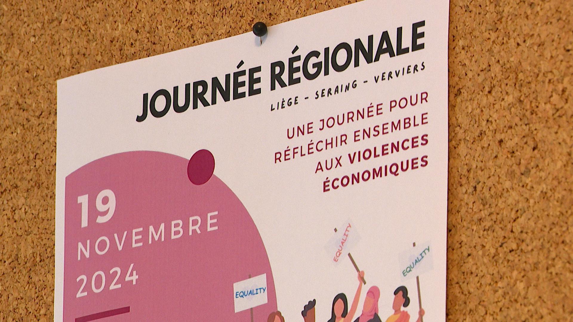Mobilisation chez Vie Féminine dans le cadre des violences faites aux femmes.