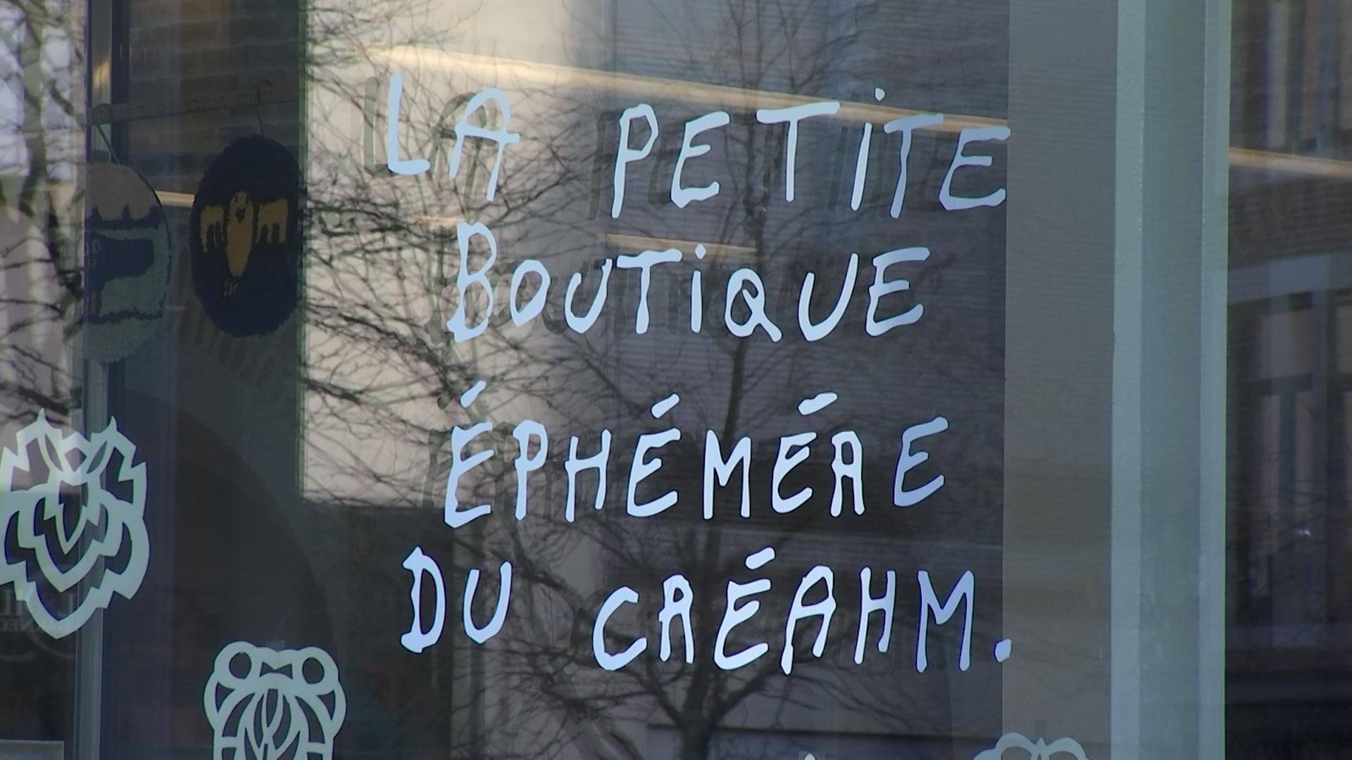 Le Créahm ouvre sa boutique éphémère au Fiacre