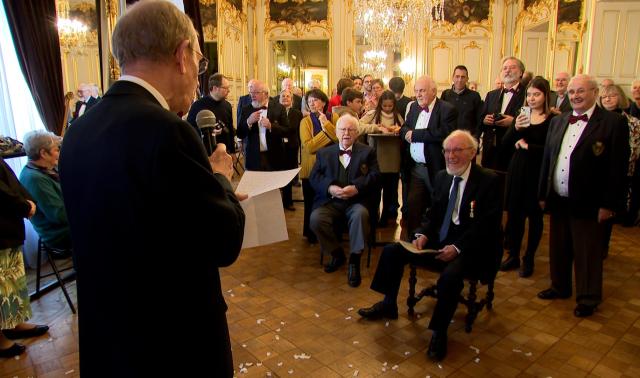 Un choriste centenaire aux Disciples de Grétry