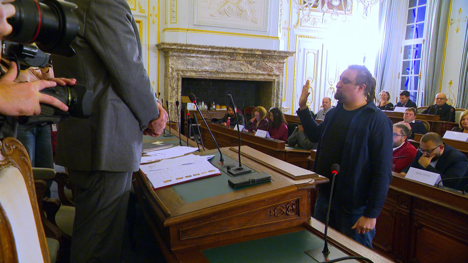 Liège : installation du nouveau conseil communal