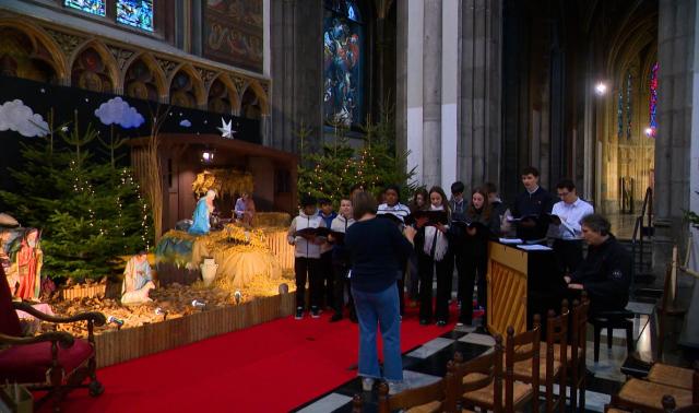 La maîtrise de la cathédrale chante noël