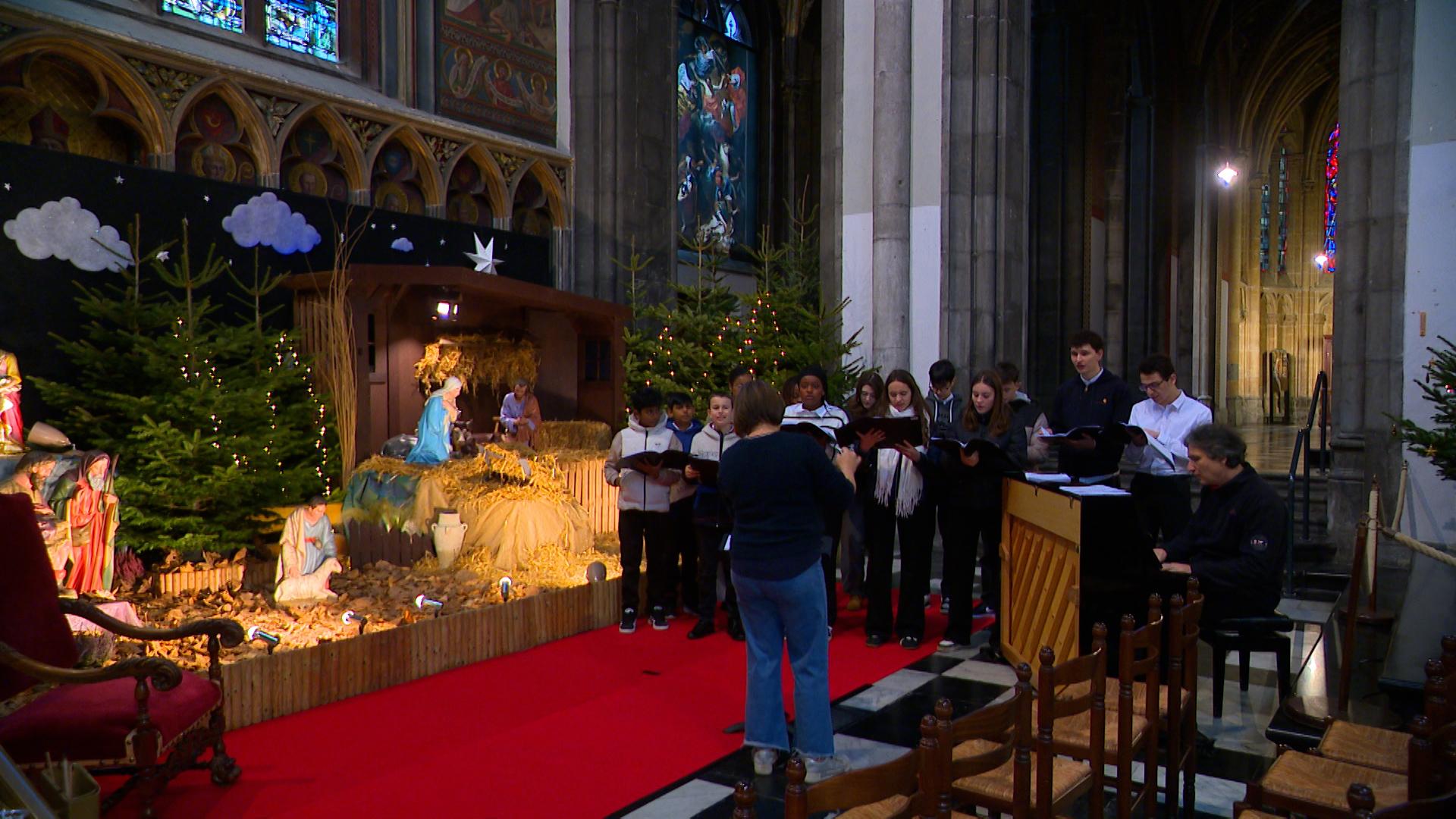 La maîtrise de la cathédrale chante noël