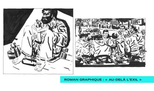 "Au-delà l'exil" : un roman graphique issu de la recherche scientifique