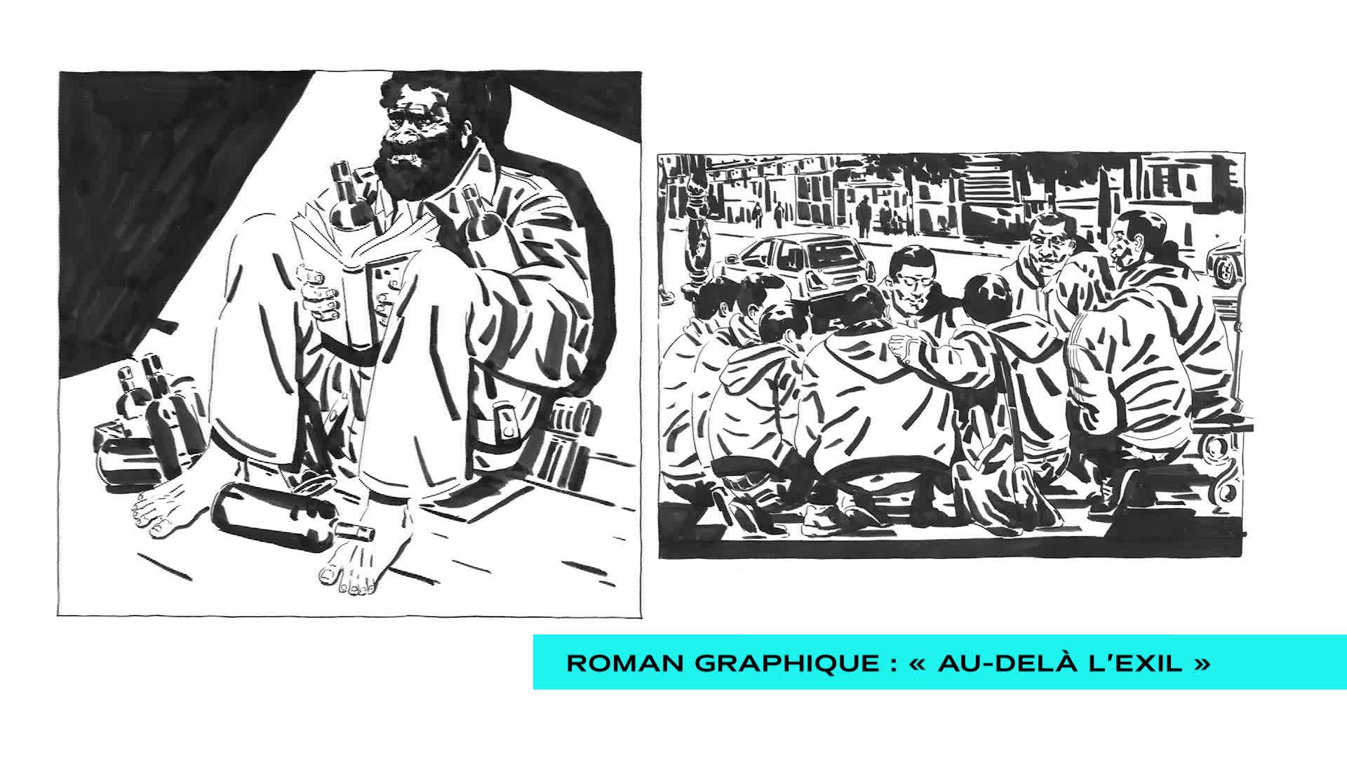 "Au-delà l'exil" : un roman graphique issu de la recherche scientifique