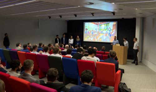 HELMo : des étudiants en informatique ont présenté des projets innovants à de grands patrons