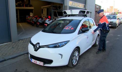 6.000 plaques contrôlées par jour par la scan-car !