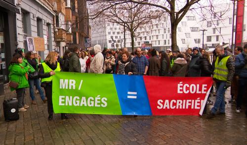 Action symbolique et mercredi noir pour l’enseignement