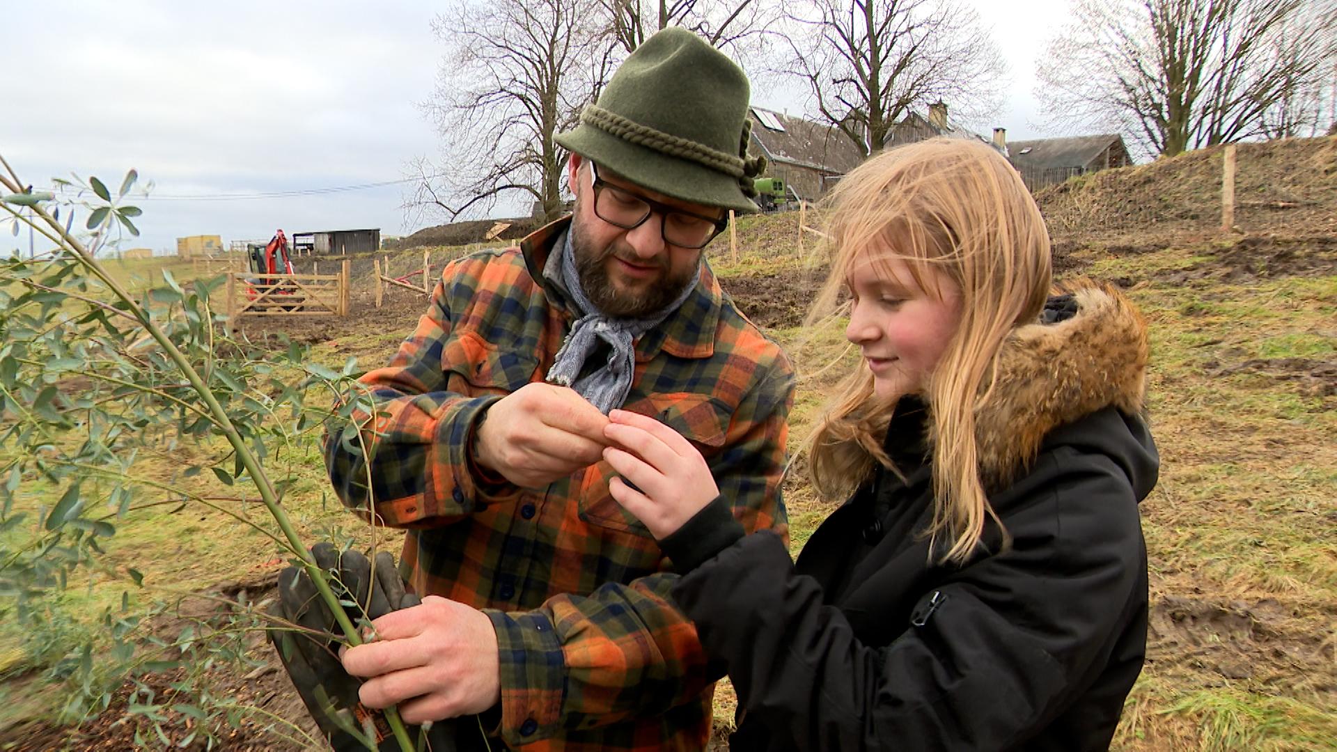 Plantation d'une forêt comestible à Aywaille