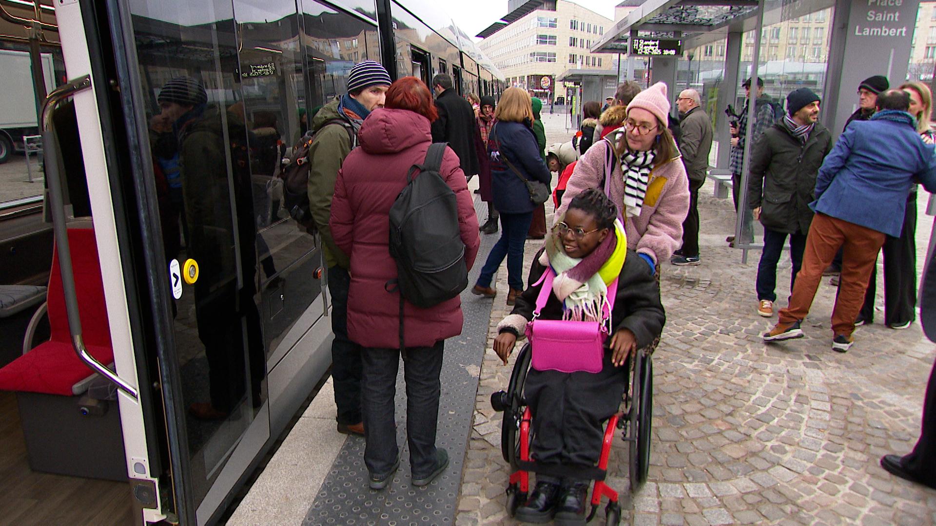 Tram: l'accessibilité aux PMR renforcée