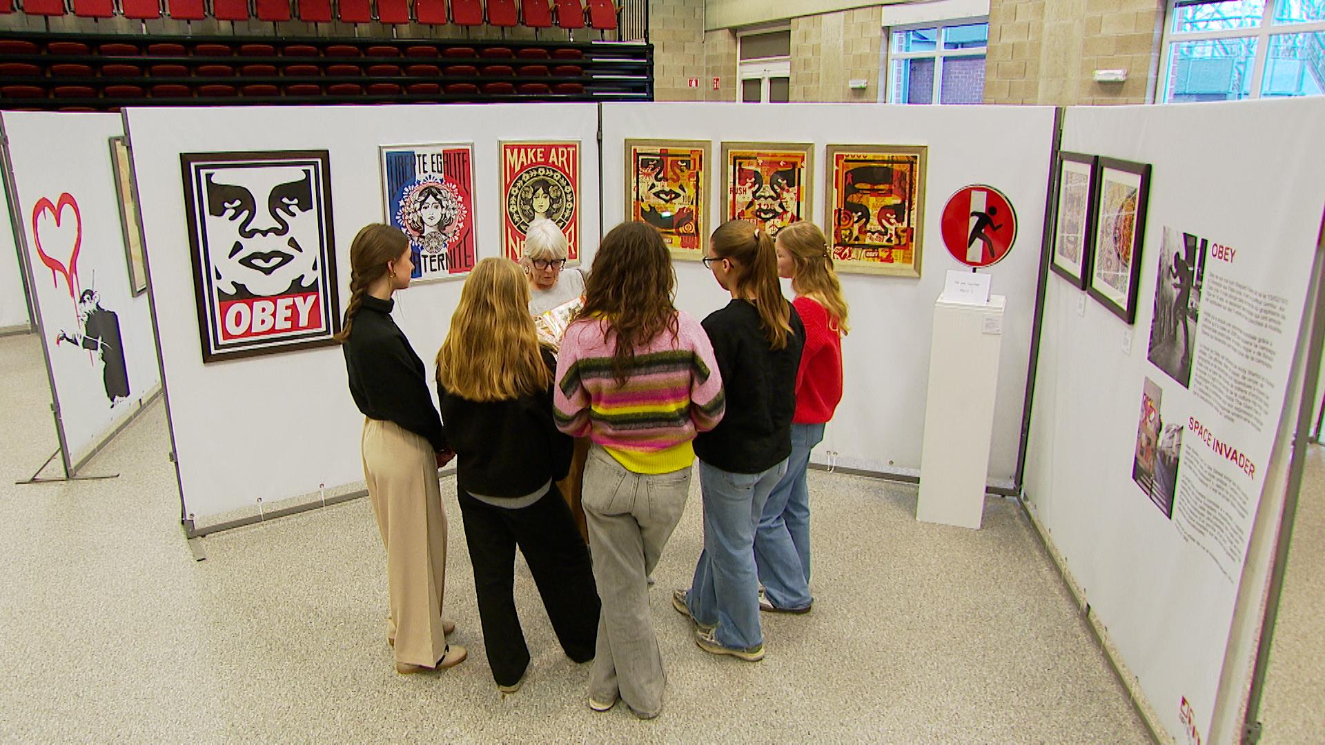 Art@School: une exposition sur le pop art et le street art à Waremme