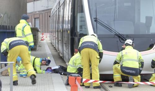 Tram : plus de 200 personnes mobilisées pour une simulation d'accident