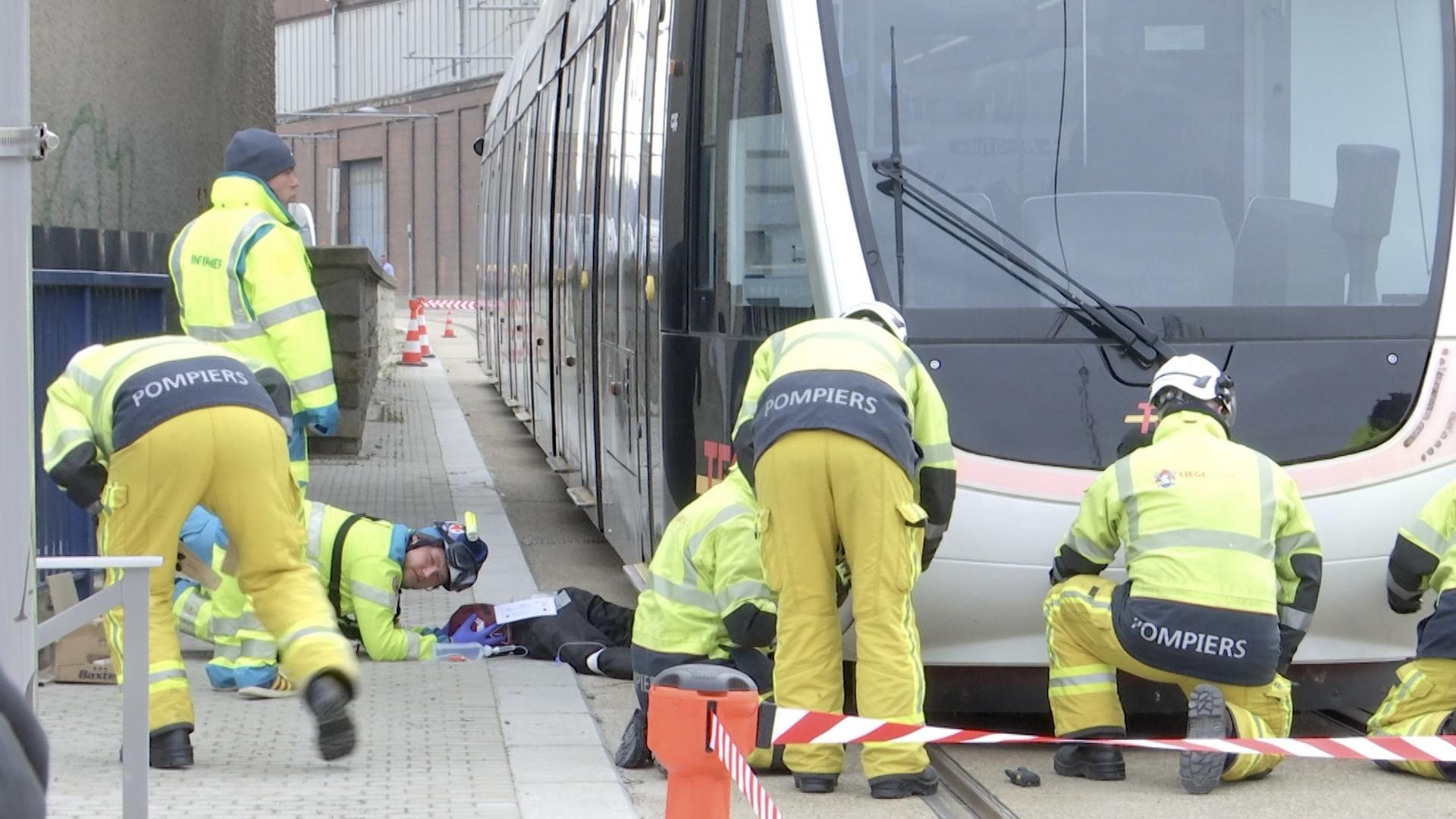 Tram : plus de 200 personnes mobilisées pour une simulation d'accident