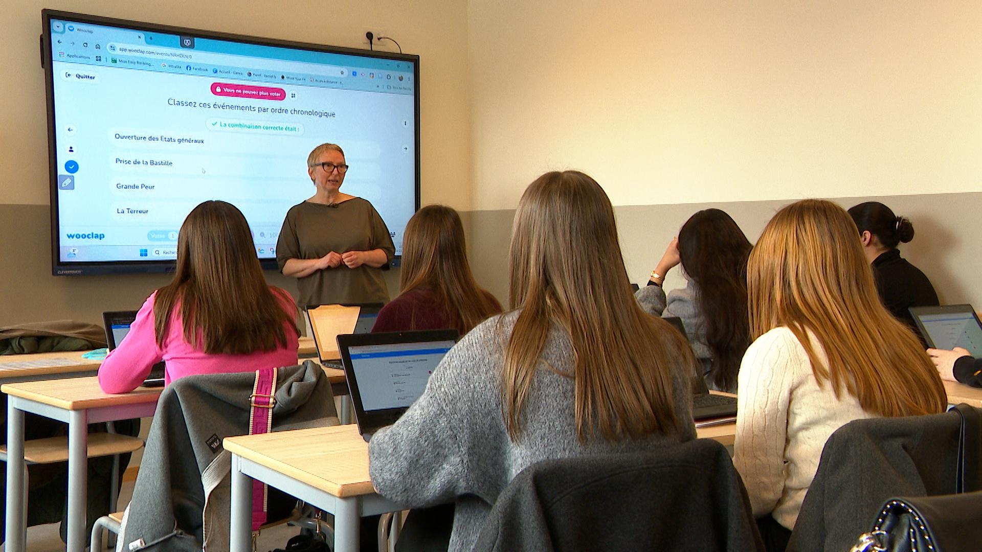 Des écoles wallonnes 100% connectées