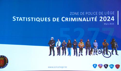 Statistiques de criminalité à Liège