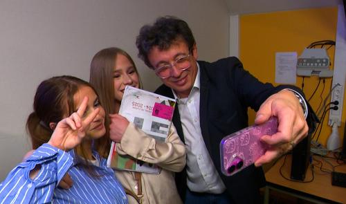 Philippe Boxho: star même dans les écoles!