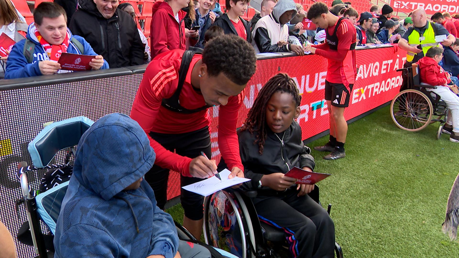 Journée spéciale inclusion au Standard