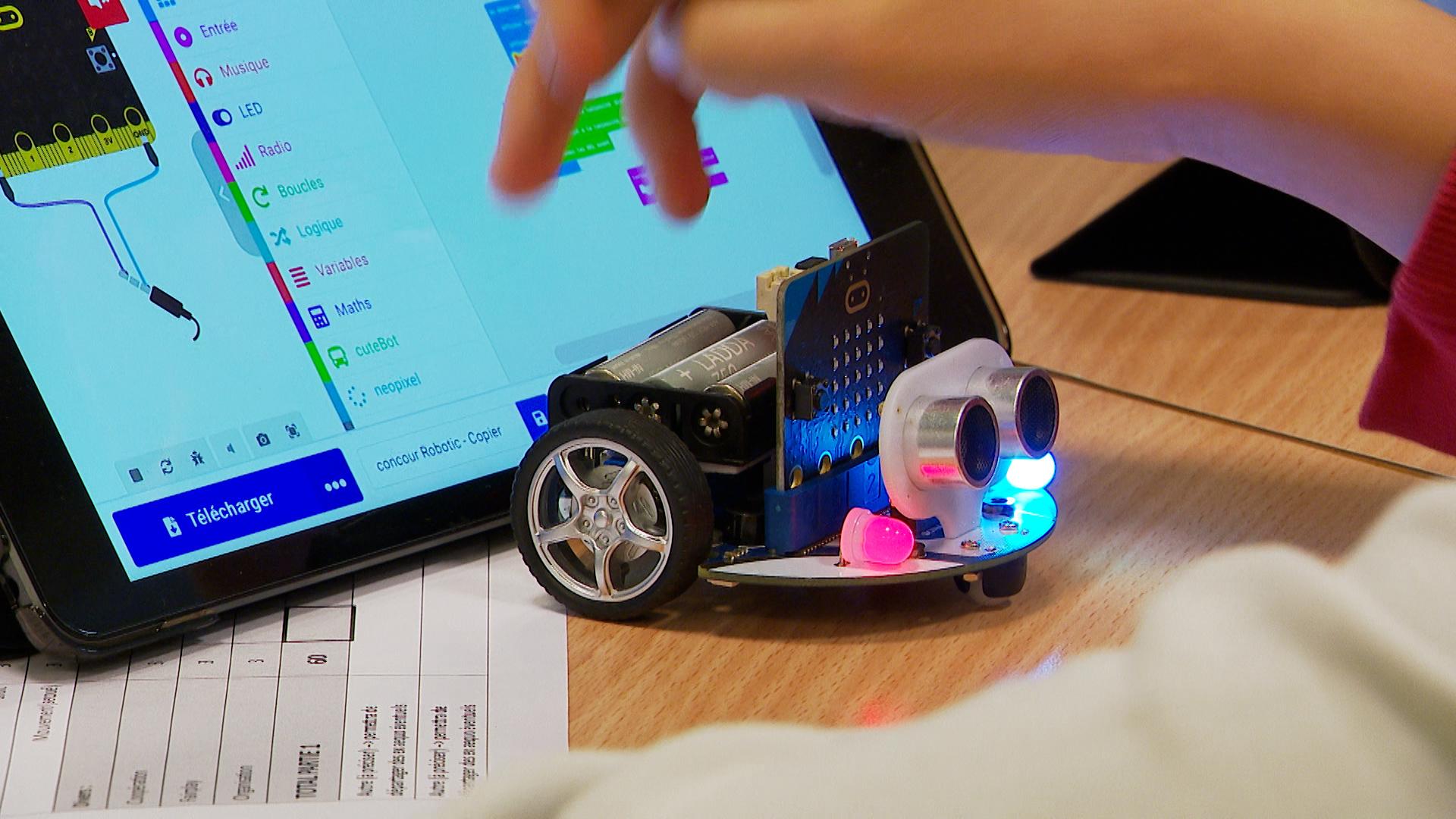 Concours de robotique à Visé