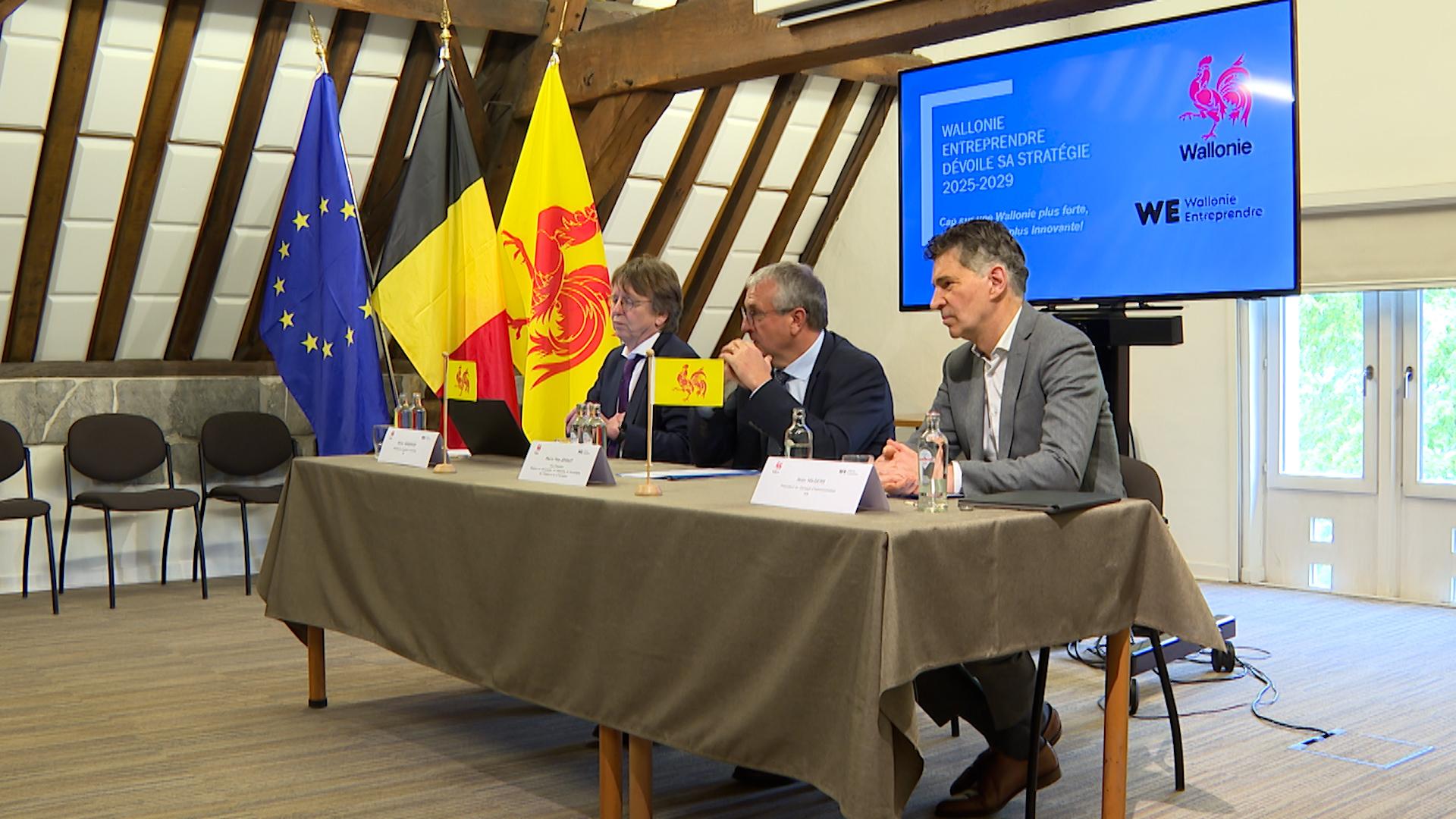 Wallonie Entreprendre sa stratégie 2025-2029