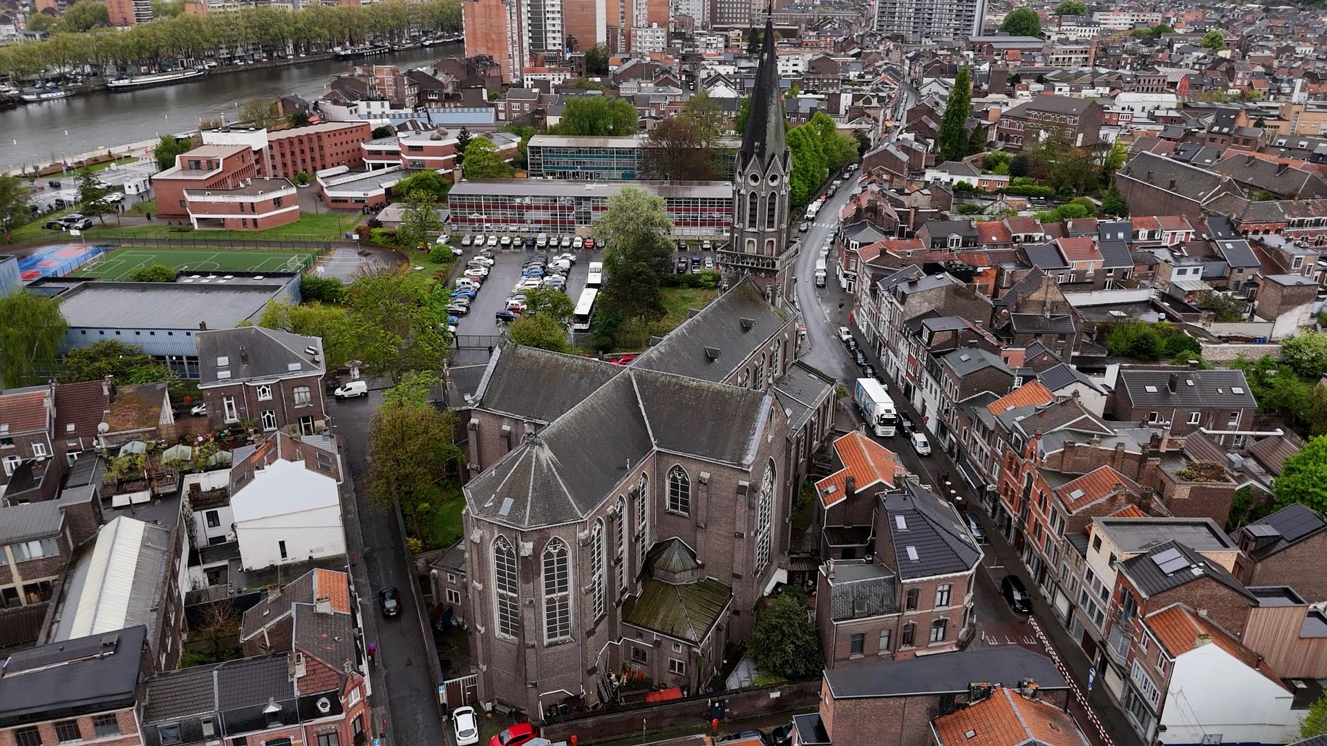 Liège: l'église Sainte-Foy fermée pour cause d'effondrement