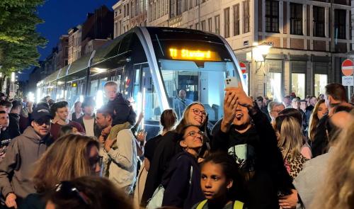 Le centre-ville de Liège a vibré pour la fête du tram samedi